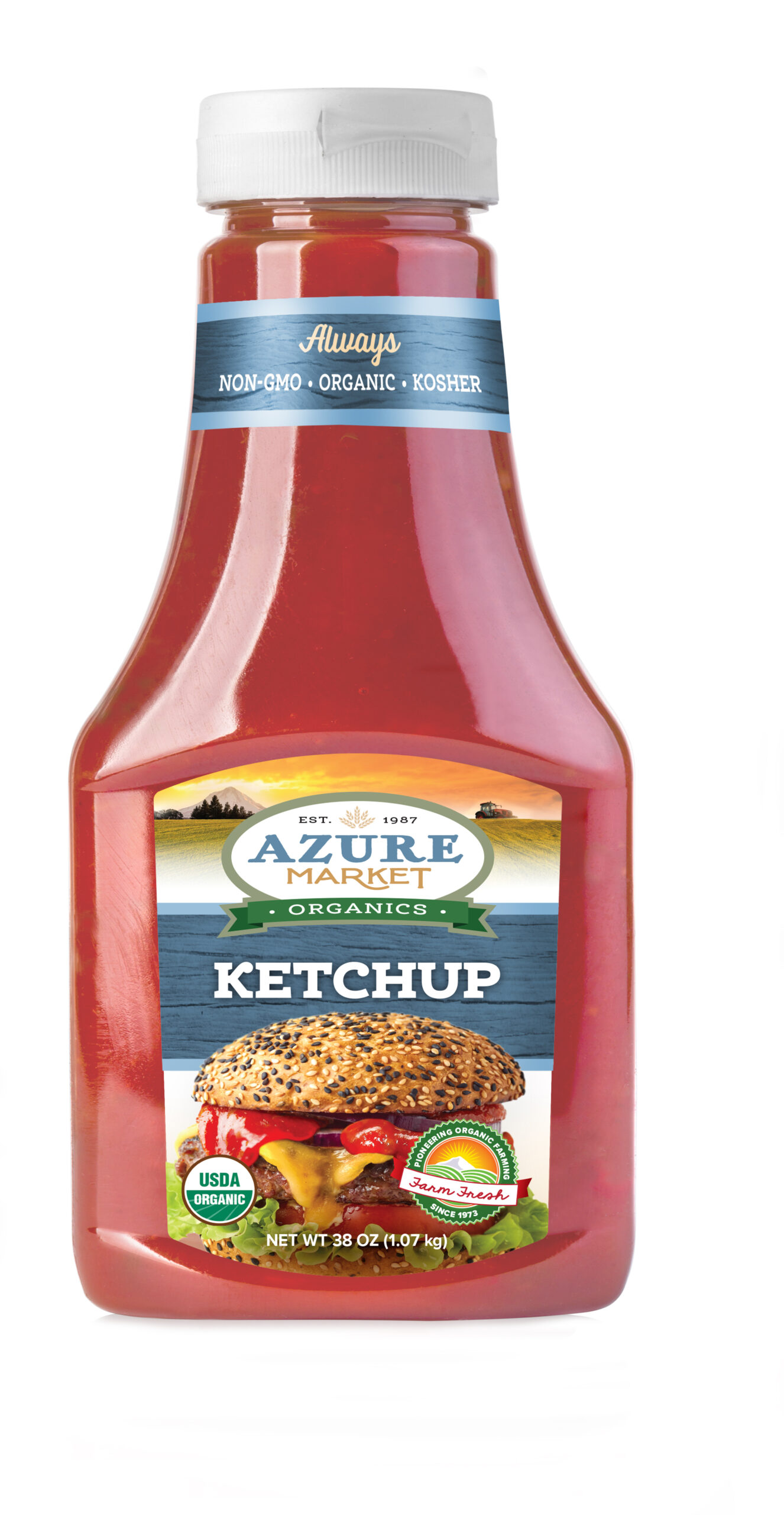 Barbecue,Sauces,In,Glass,Bottles,On,White,Background